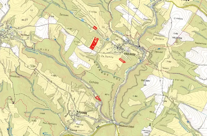 Prodej louky, Zábřeh, 35451 m2