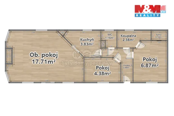 Prodej mobilheimu, Plzeň - Radčice, 48 m2
