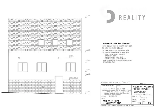 Prodej pozemku pro bydlení, Březí, 338 m2