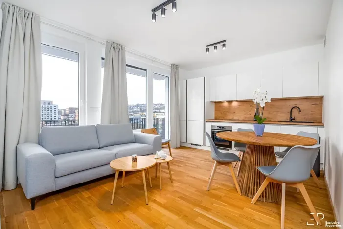 Pronájem bytu 2+kk, Praha - Vysočany, Smržových, 59 m2