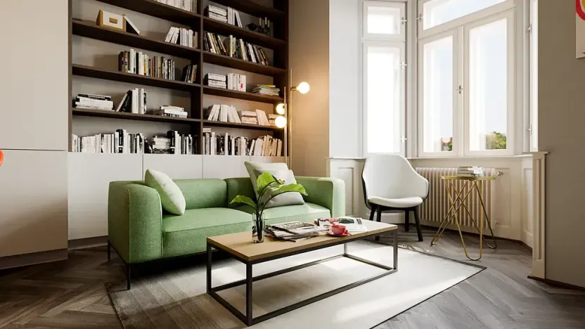 Pronájem bytu 1+kk, Praha, 26 m2