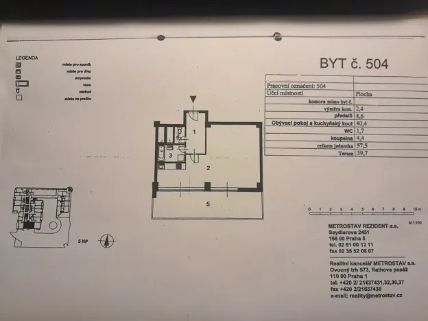Prodej bytu 1+kk, Praha - Stodůlky, Petržílkova, 58 m2