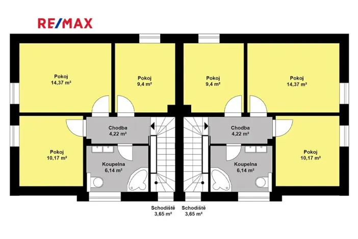 Pronájem rodinného domu, Veltruby, 97 m2