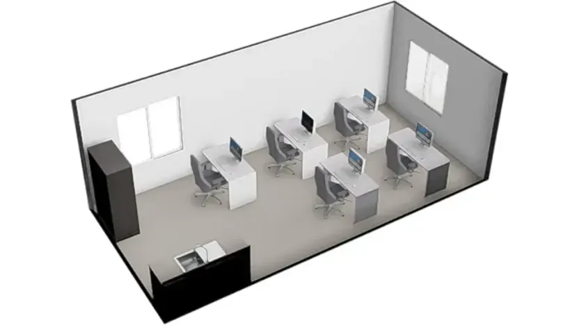 Pronájem kanceláře, Brno, Kosmákova, 38 m2