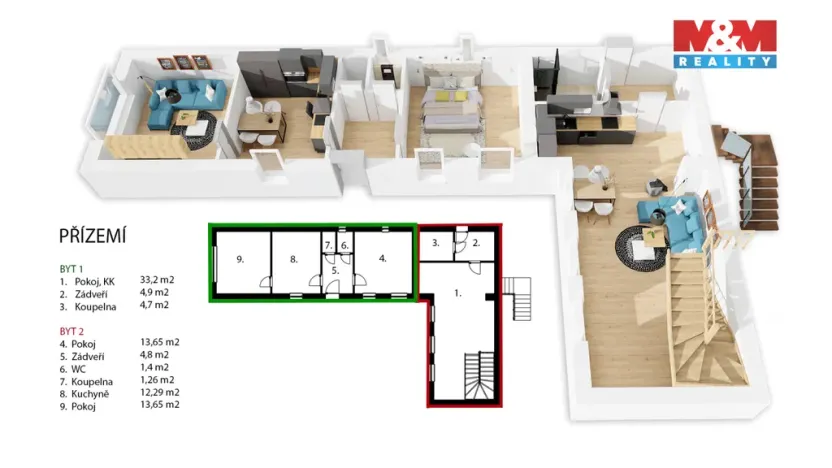 Prodej rodinného domu, Kly - Dolní Vinice, 176 m2