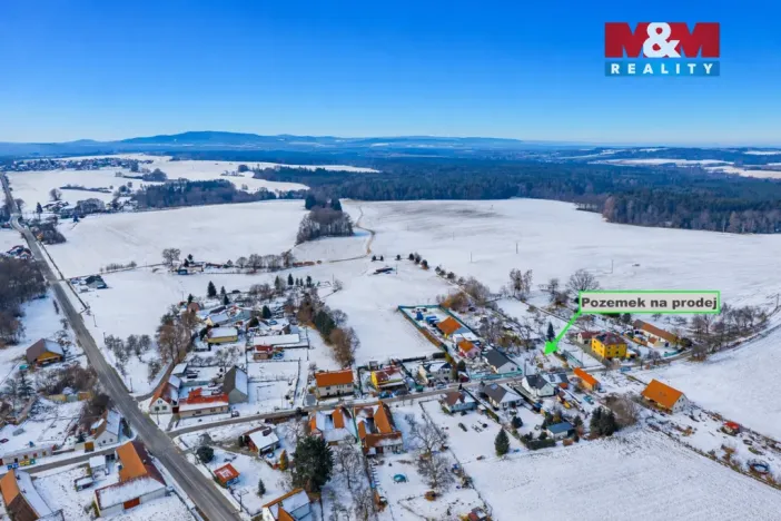 Prodej pozemku pro bydlení, Borovany - Trocnov, 820 m2