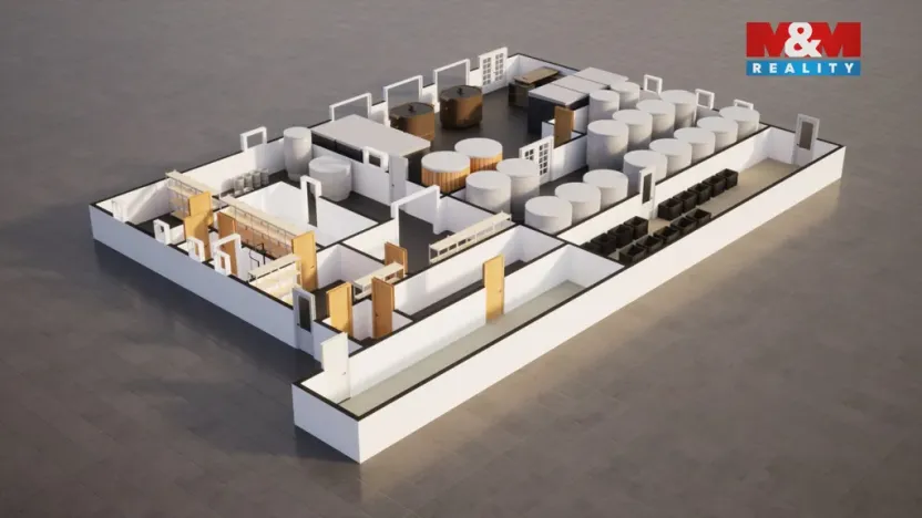 Prodej obchodního prostoru, Kraslice - Tisová, 560 m2