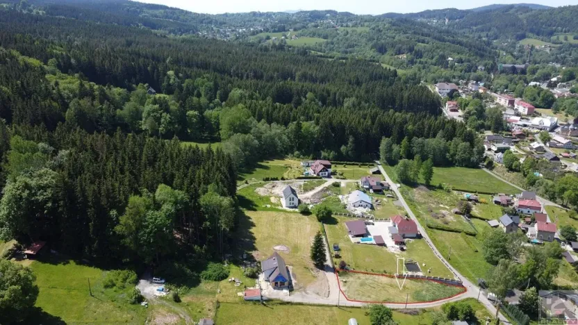 Prodej pozemku, Smržovka, Okružní, 826 m2