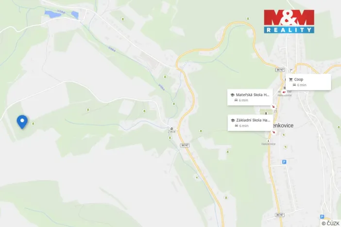 Prodej komerčního pozemku, Halenkovice, 8949 m2