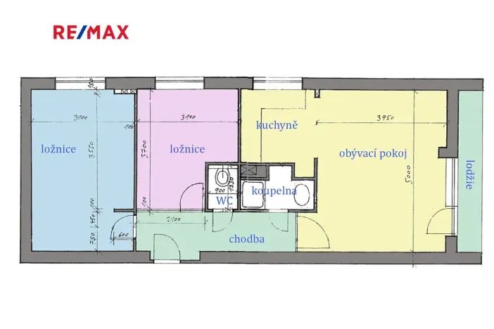 Pronájem bytu 3+1, Praha - Břevnov, Na Petřinách, 63 m2