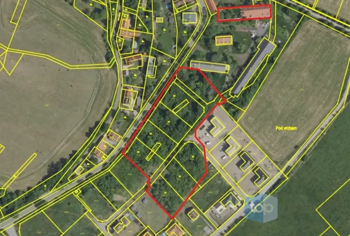 Prodej pozemku, Pyšely - Zaječice, Pod Štěpnicí, 11533 m2