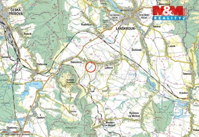 Prodej pole, Damníkov, 30130 m2