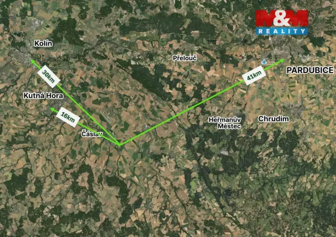 Prodej pole, Čáslav - Filipov, 5509 m2