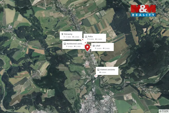 Pronájem bytu 1+1, Libchavy - Dolní Libchavy, 40 m2