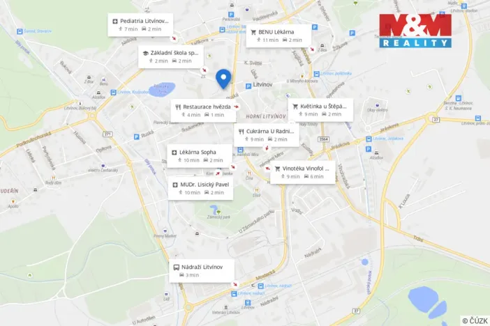 Prodej bytu 1+1, Litvínov - Horní Litvínov, Valdštejnská, 34 m2