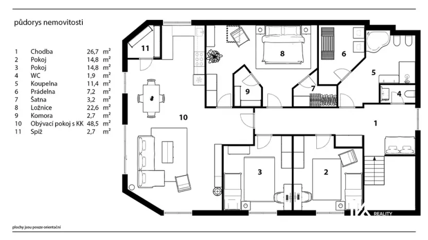 Prodej kanceláře, Pardubice, Přeloučská, 779 m2