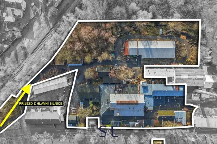 Prodej výrobních prostor, Skalice u České Lípy, 4783 m2