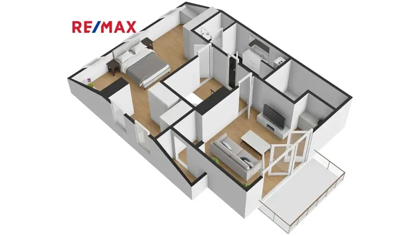 Prodej bytu 3+kk, Praha - Holešovice, Dobrovského, 107 m2