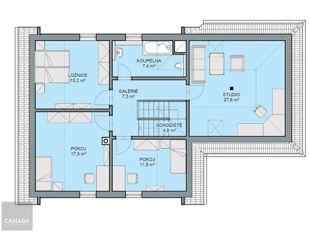 Prodej rodinného domu, Dobříš, 175 m2