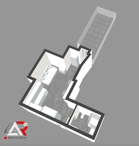 Pronájem bytu 1+kk, Brno, Jánská, 42 m2