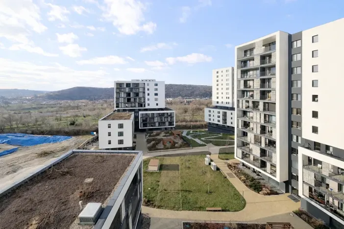 Pronájem bytu 1+kk, Praha - Modřany, Mezi vodami, 32 m2