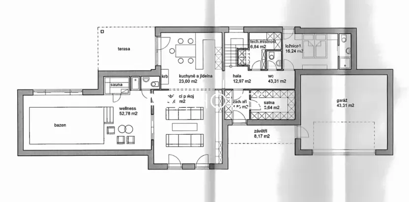 Prodej rodinného domu, Praha - Pitkovice, Křemenáčová, 330 m2
