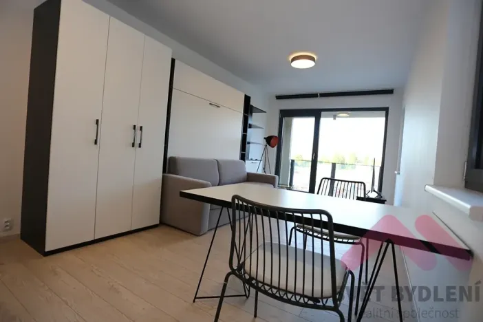 Pronájem bytu 1+kk, Praha - Karlín, U Mlýnského kanálu, 40 m2