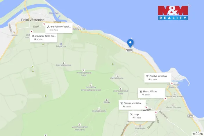 Prodej pozemku, Dolní Věstonice, 604 m2