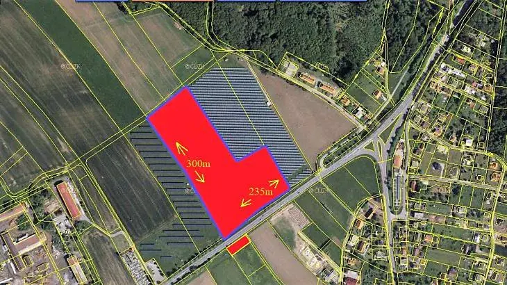 Prodej komerčního pozemku, Krmelín, U Paleska, 40417 m2