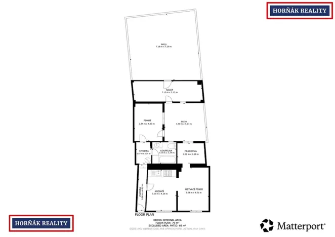 Prodej rodinného domu, Bučovice, Slovenská, 79 m2