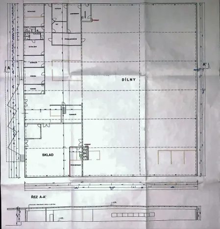 Prodej výrobních prostor, Cheb, 2435 m2