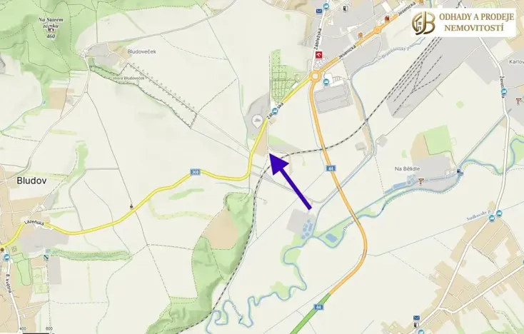 Prodej pole, Šumperk, nám. Míru, 3381 m2