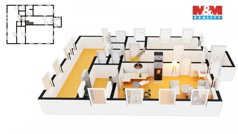 Prodej ubytování, Orlické Záhoří, 196 m2