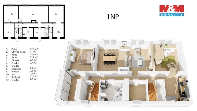Prodej rodinného domu, Petrovice u Karviné - Dolní Marklovice, 280 m2
