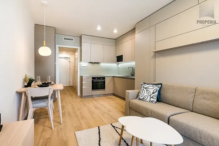 Pronájem bytu 1+kk, Brno, Bystrcká, 30 m2