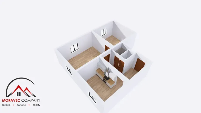 Pronájem bytu 2+1, Český Těšín, Smetanova, 70 m2