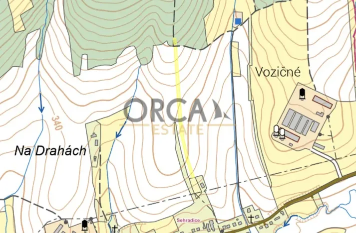 Prodej pole, Sehradice, 6439 m2