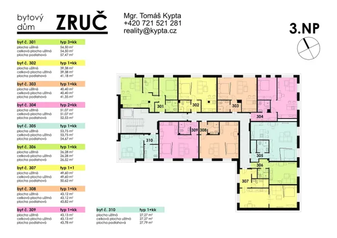 Pronájem bytu 1+1, Plzeň - Severní Předměstí, Bolevecká, 51 m2