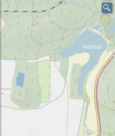 Prodej lesa, Veliny, 4517 m2