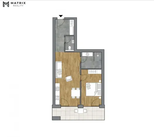 Prodej apartmánu, Mariapfarr, Rakousko, Pfarrstraße, 58 m2