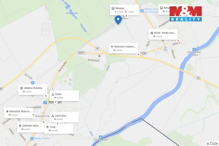 Prodej bytu 3+1, Rohatec, Nádražní, 90 m2