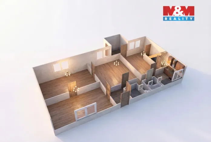 Prodej rodinného domu, Libušín, Důl Jan, 125 m2