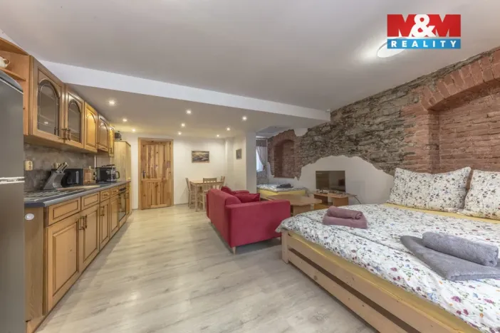 Prodej ubytování, Jiřetín pod Jedlovou, Žižkova, 285 m2