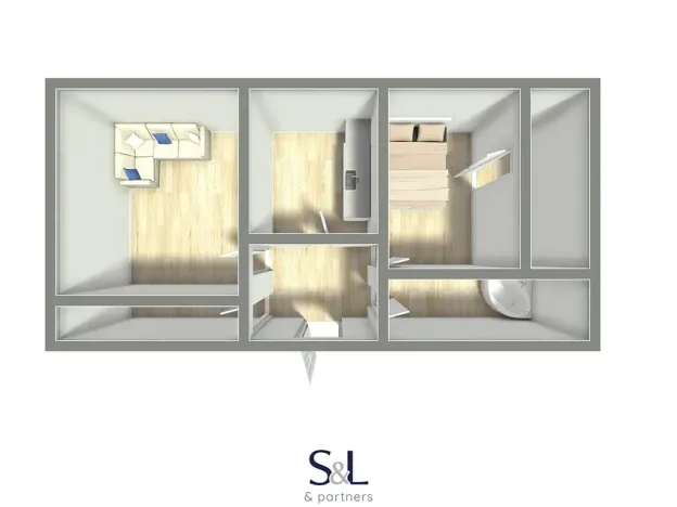 Pronájem bytu 4+1, Nový Bor, 75 m2