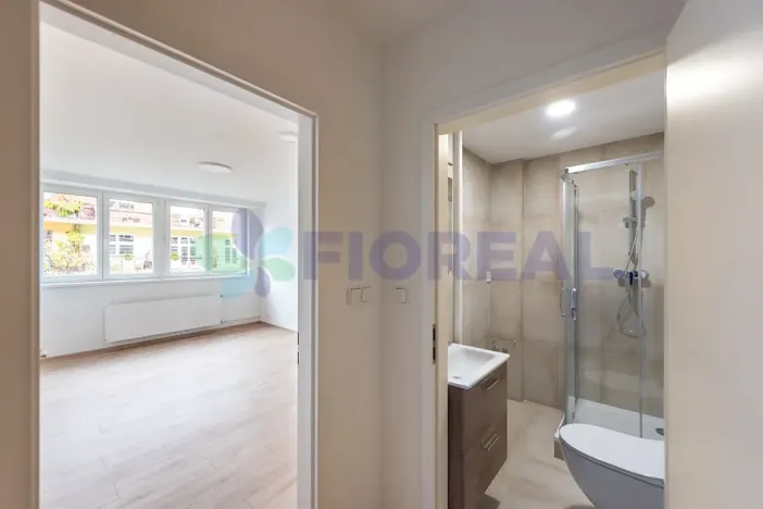 Pronájem bytu 1+kk, Praha - Vršovice, Bulharská, 22 m2