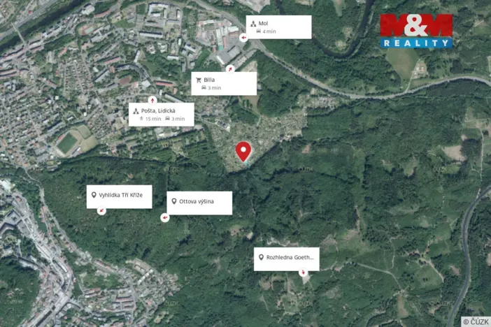 Prodej chaty, Karlovy Vary, Hřbitovní, 25 m2