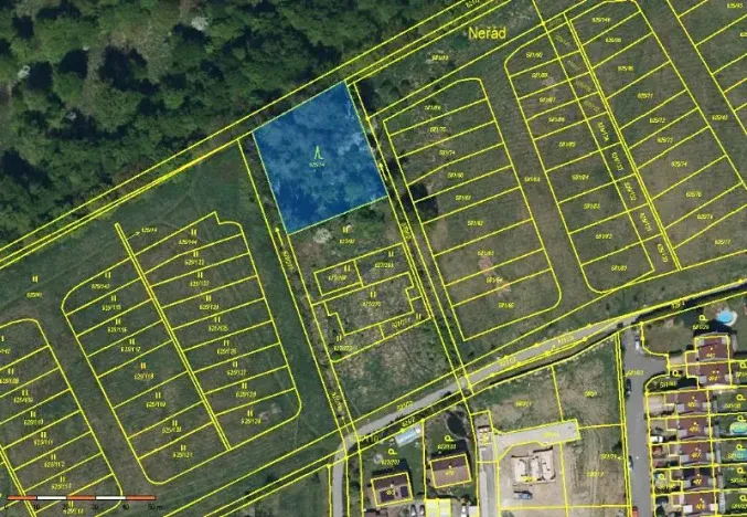 Prodej lesa, Pardubice, 1407 m2