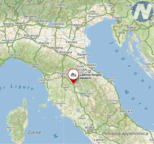 Prodej bytu 4+1, Laterina Pergine Valdarno, Itálie, 110 m2