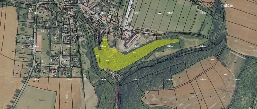 Prodej pole, Bratřínov, 19242 m2