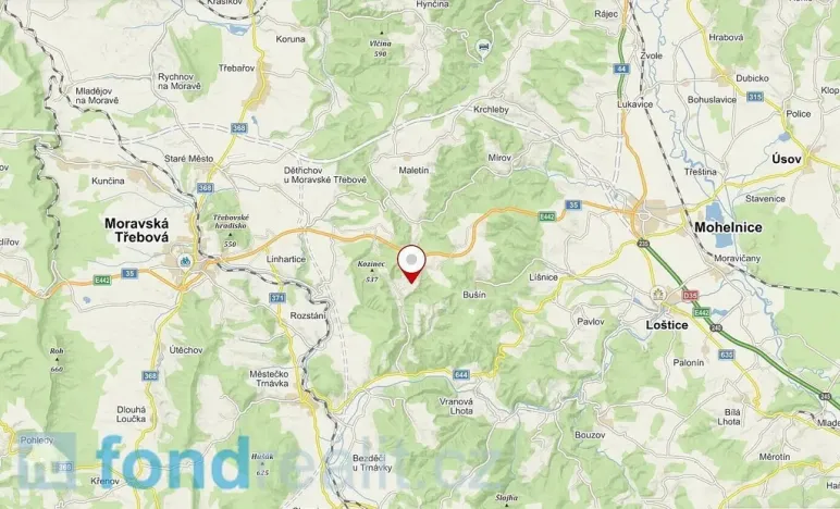 Prodej pole, Městečko Trnávka, 12576 m2